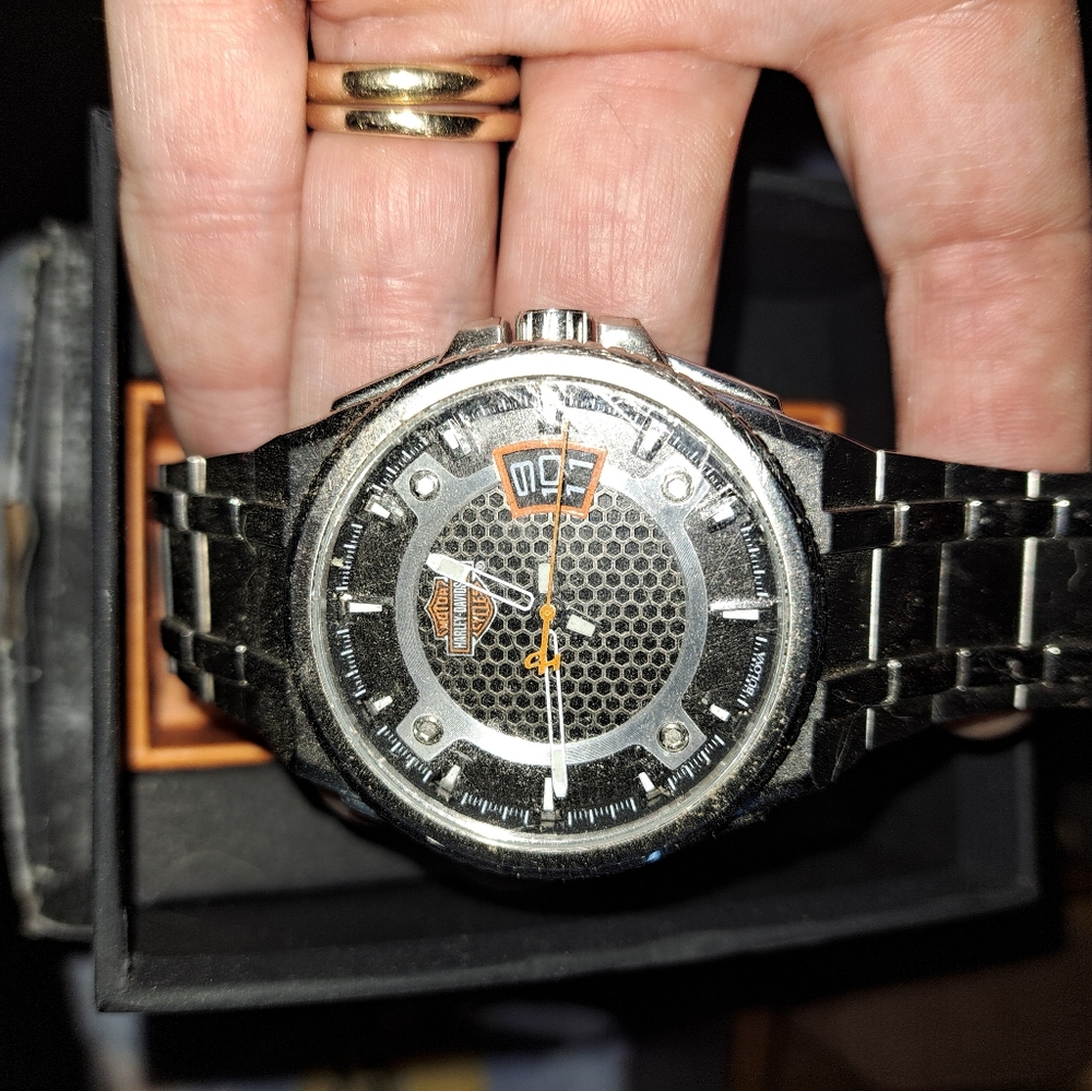 Bulova Harley Davidson mens watch - Picture 1 of 3